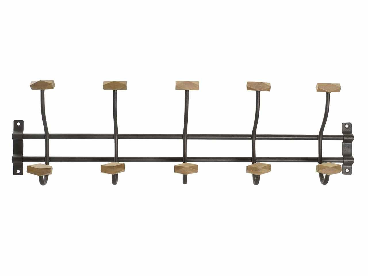 Attaccapanni met.60x8,5x17,5 nero pp-189402
