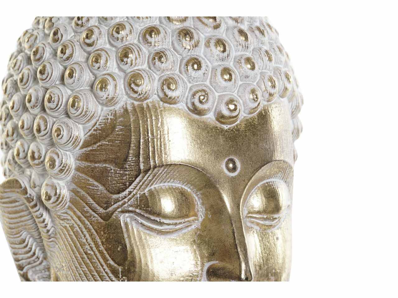 Testa buddha resina 13x16x34cmfd-190406