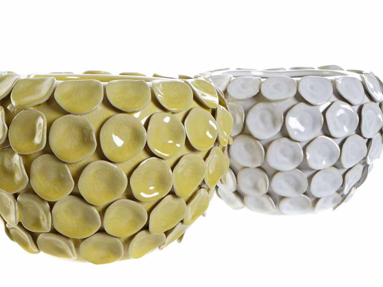 Vaso porcellana rilievo 24,5x17cm jr-190481