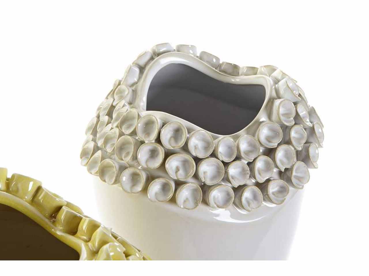 Vaso porcellana 19x19x33cm fiore jr-190482