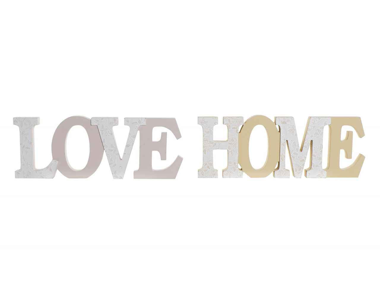Decorazione love home 35x2x13 ld-191276