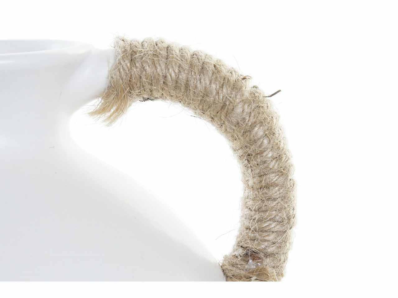 Vaso porcellana 16,5x15x22cm bianco jr-191340