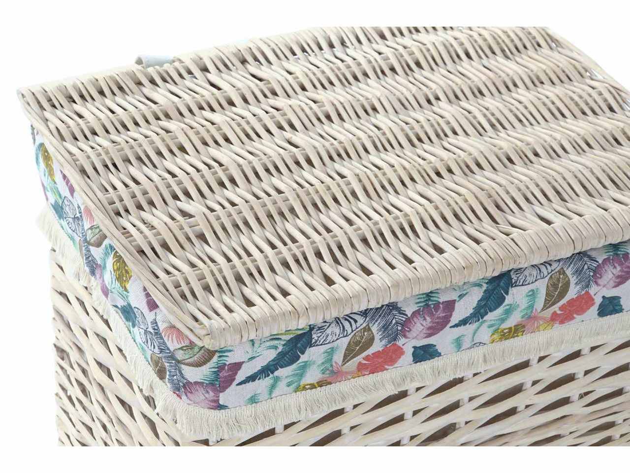Cesta 5pz vimini multicolore dc-194340