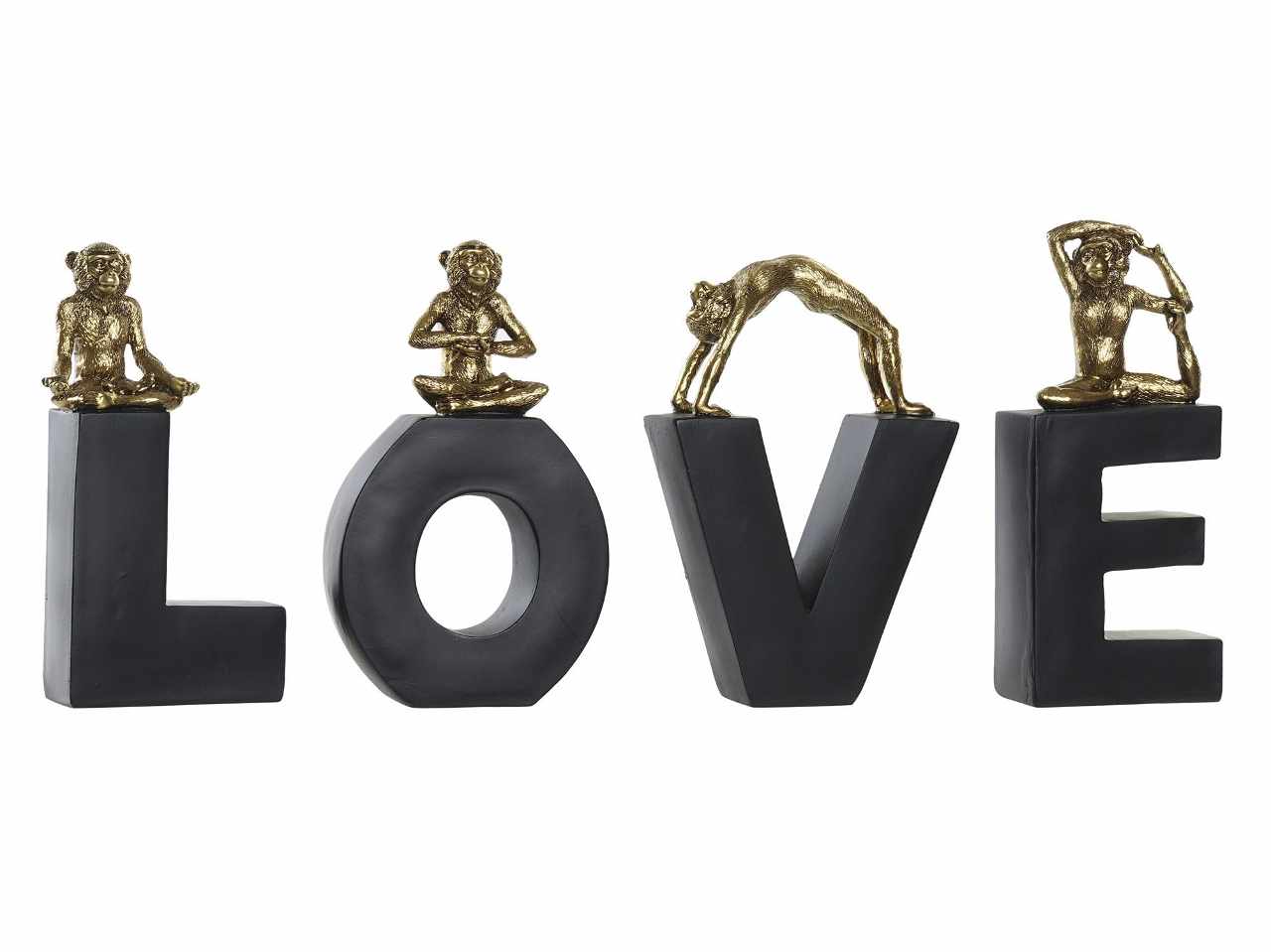 Love resina 50x4,6x22,5 nero fd-196312