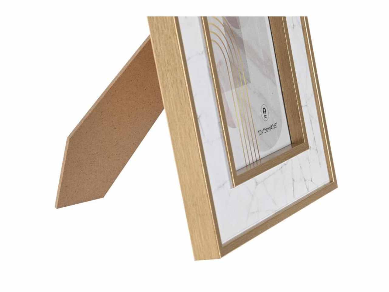 Cornice portafoto 10x15cm 21x1,5x16cm bianco