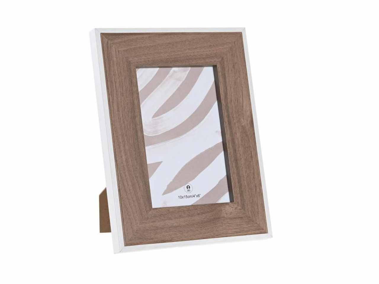CORNICE portaFOTO 10X15cm 17,5X1,5X22,5cm MARRONE