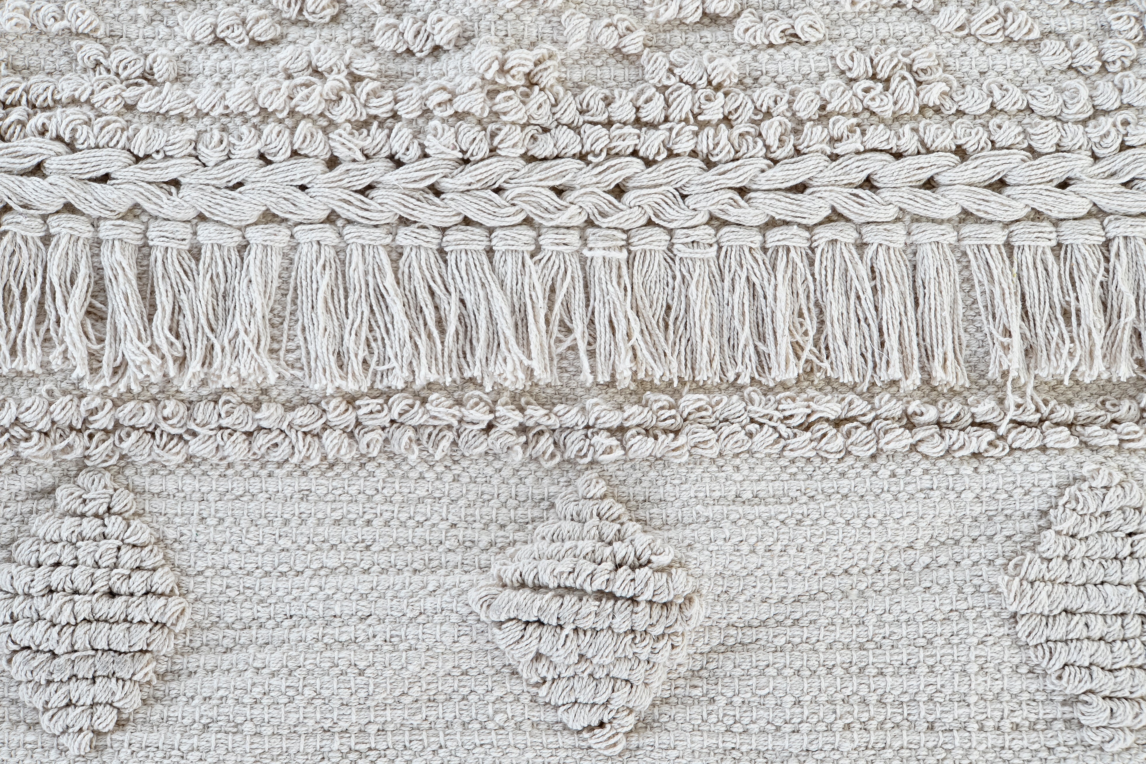 Federa in cotone 60x3x60cm flecos in 2 modelli assortiti