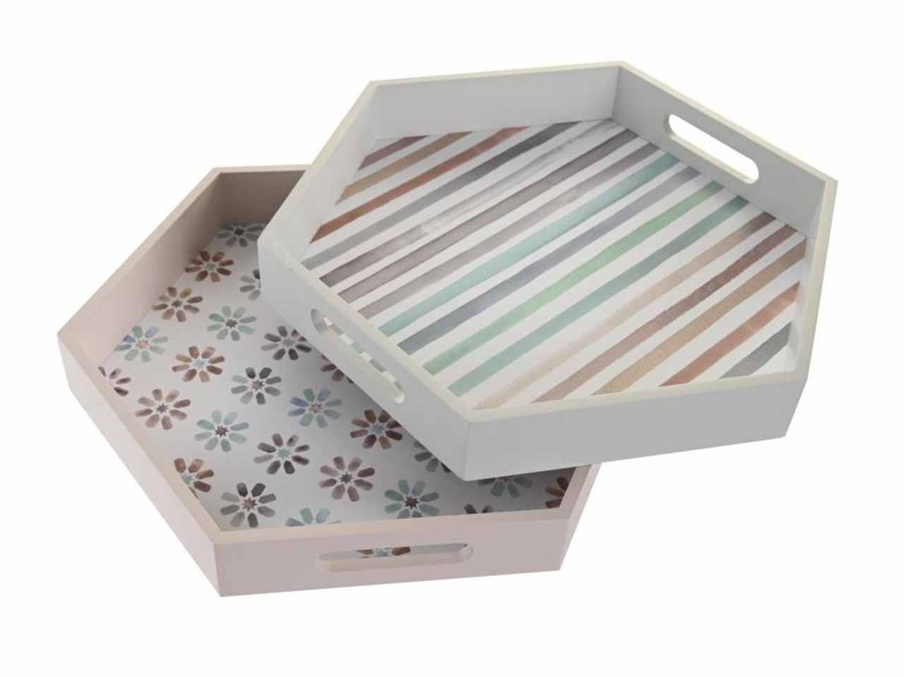 VASSOIO in MDF 38X33X5cm 2 assortimenti