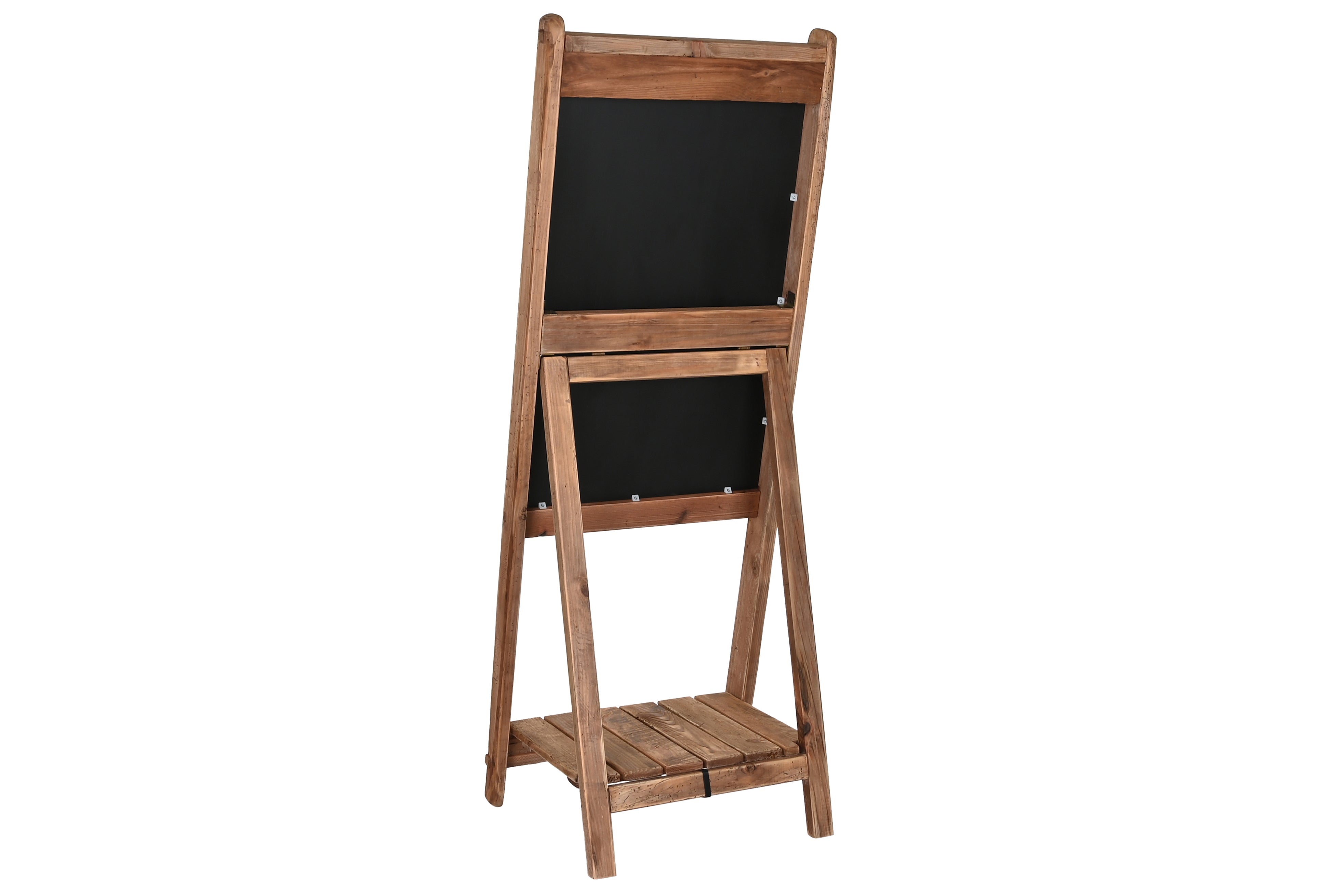 Lavagna in legno riciclato 62x50x165cm