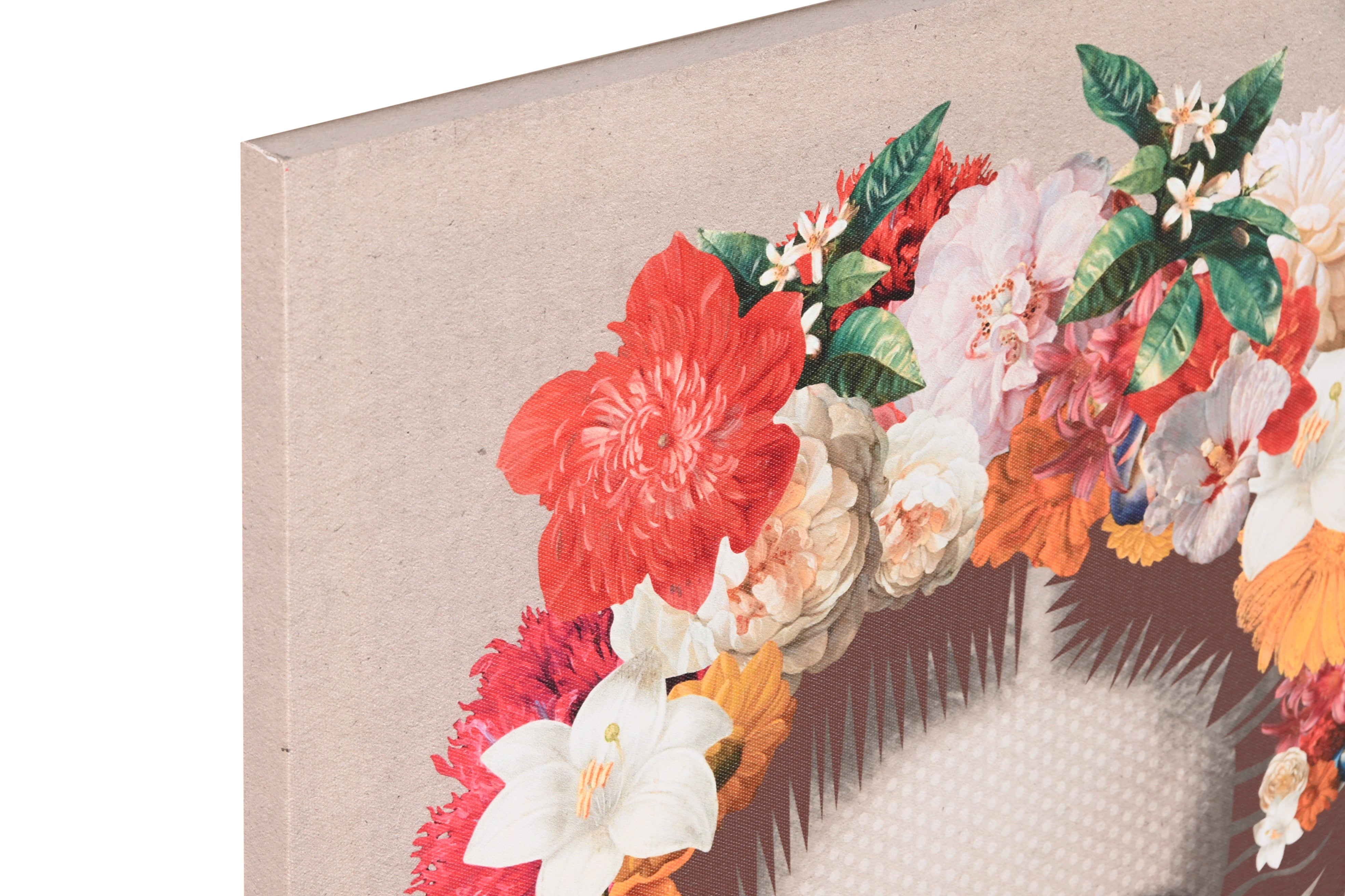 Quadro tela in mdf 50x1,8x70cm decoro frida in 2 modelli assortiti