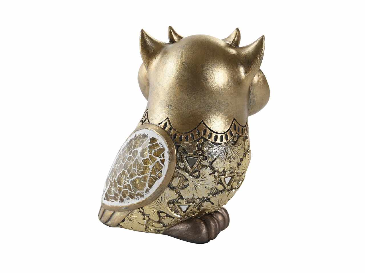 Figura resina 11x7,5x13 gufo 2 mod.