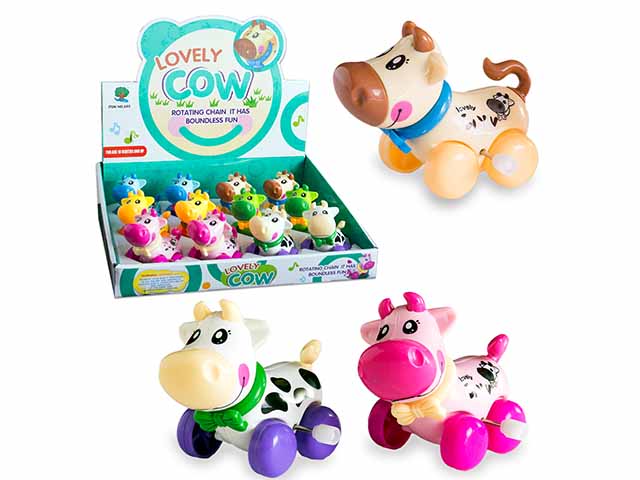 Mucca a corda 9cm 31909