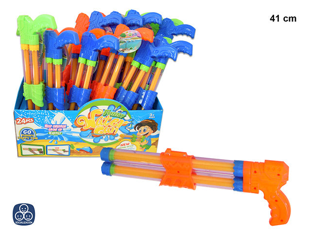 pistola ad acqua doppia 41cm