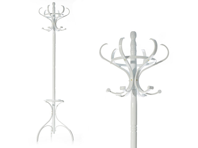 linea thonet appendiabiti 48x48x182cm bianco 61125