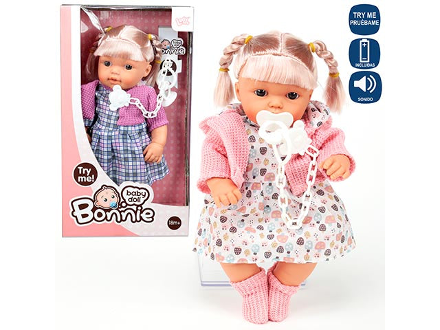 bambola sonidos 30cm 81297