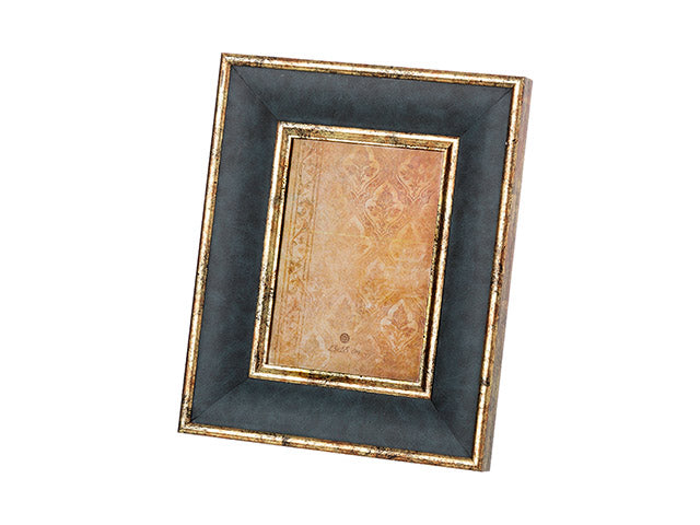 porta foto azul pu 13x18cm 98342
