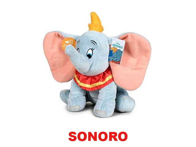 peluche dumbo 20cm sonoro 760019234