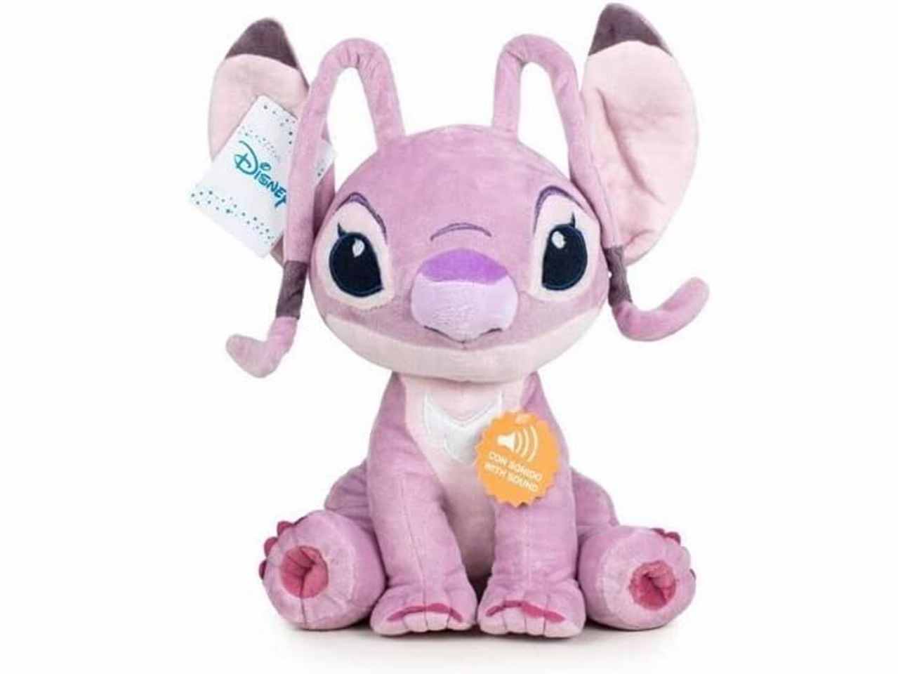 Peluche Angel Stitch con suoni misura 60cm