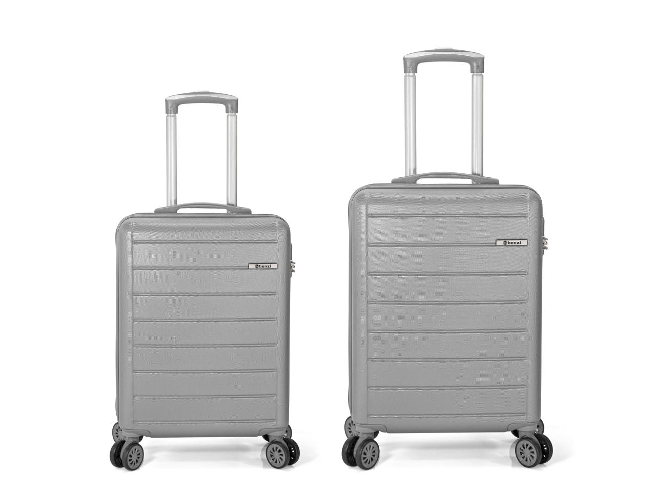 Trolley  in abs con 4 ruote set da 2 pezzi