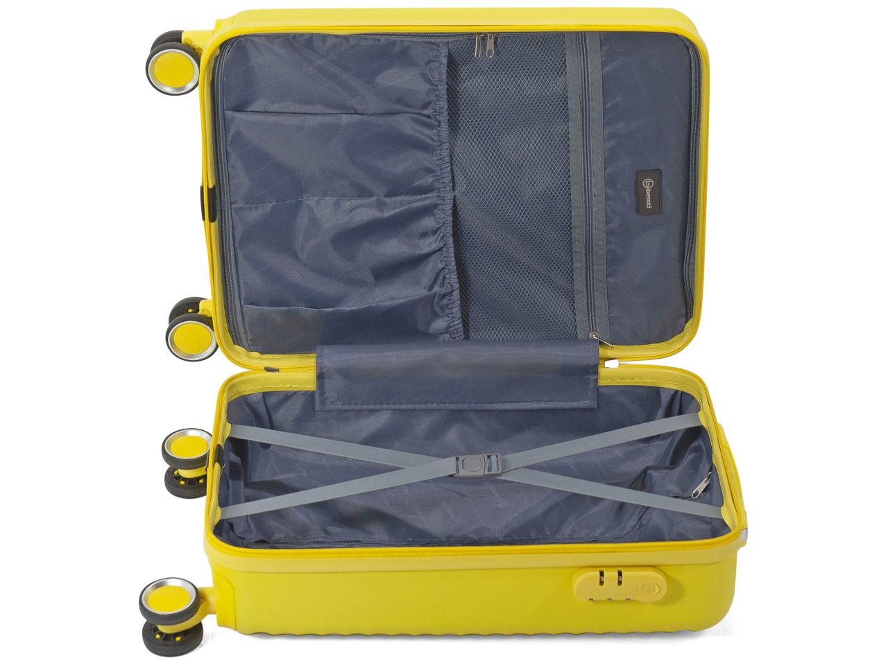 Trolley  in abs con 4 ruote