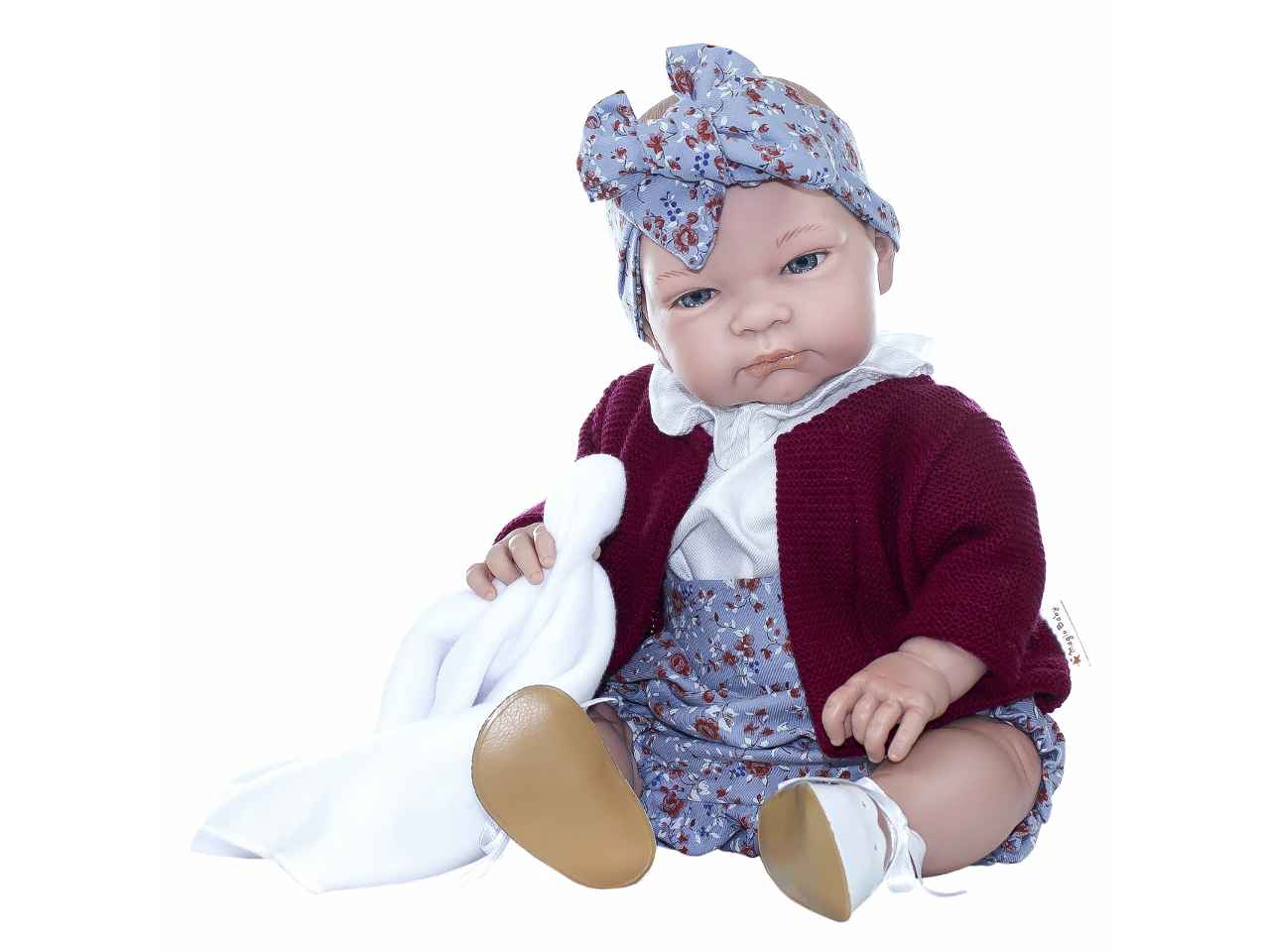 Bambola jenny c/vestito floreale 47cm lk46214