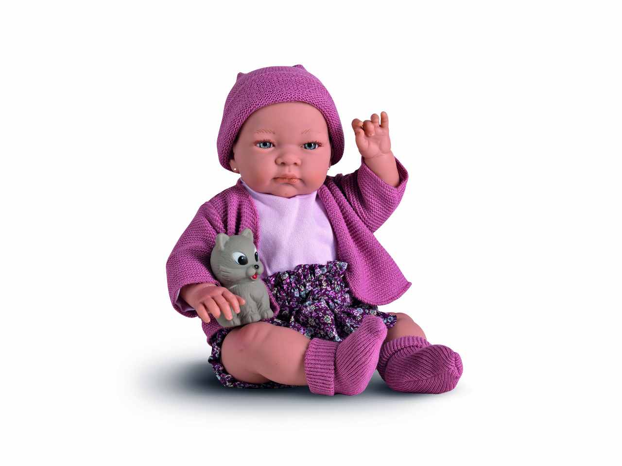 bambola jenny giac.fucsia 45cmlk46401