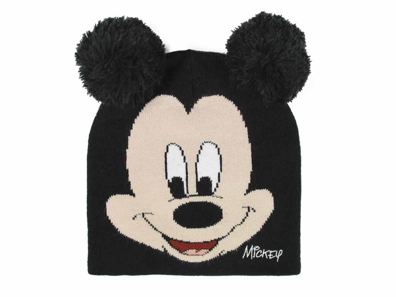 Mickey cappello nero con applicazione