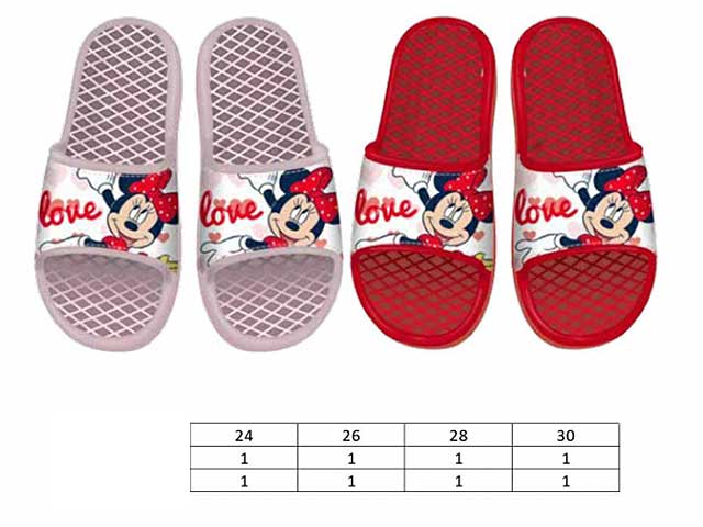 Ciabatte a fascia minnie