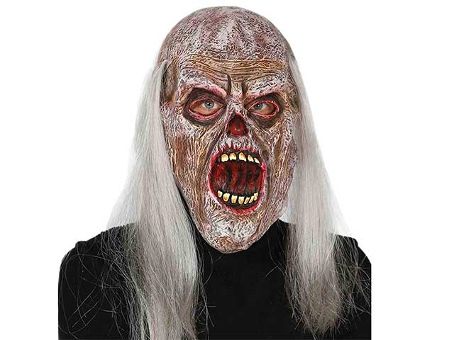 Maschera cadavere c/capelli 2462
