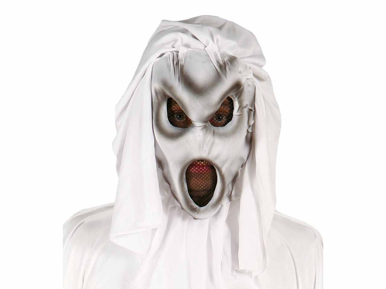 Maschera da fantasma dell'oscurità in tessuto imbottito