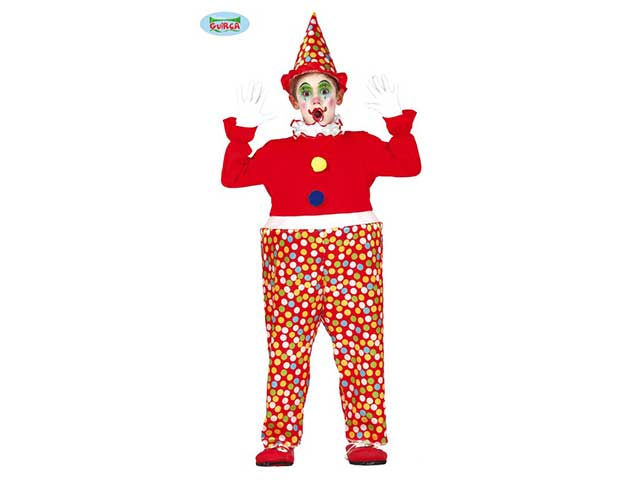 Costume pagliaccio tg.3-4 anni 83550