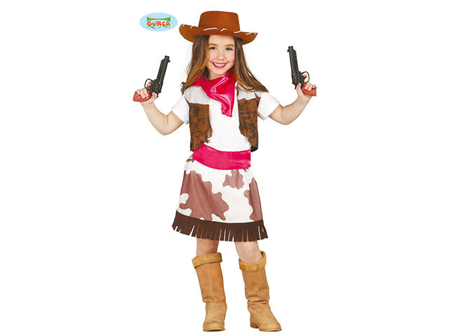 Costume da cowgirl bambina taglia 7-9 anni