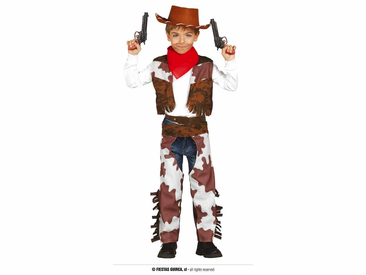 Costume da cowboy bambino taglia 10-12 anni