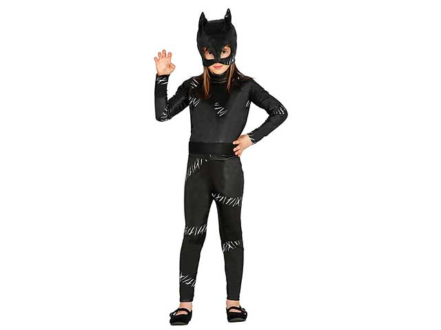 Costume da catwoman bambina taglia 7-9 anni