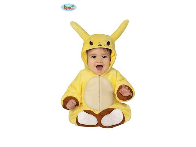 COSTUME DA CINCILLÀ ELETTRICO TAGLIA 18-24 MESI