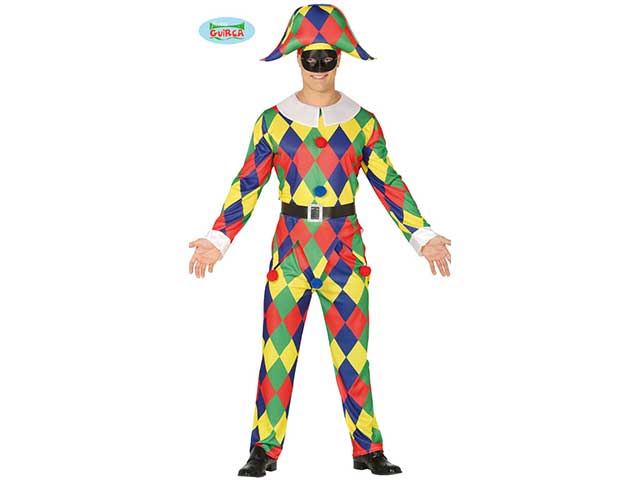 Costume arlecchino tg.m 88668