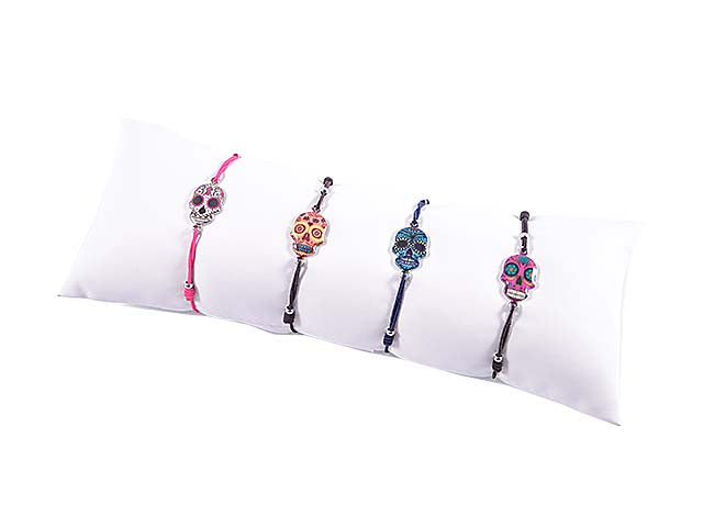 Bracciale teschio messicano 43390