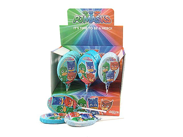 Pj masks lecca lecca cioccolato 30gr pev151