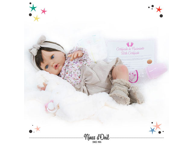 bambola tita flowers reborn 6082