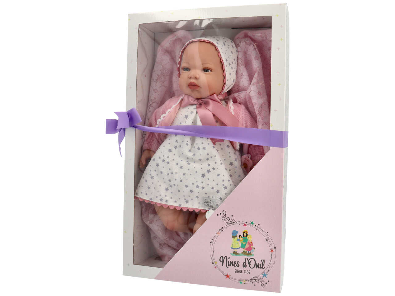 bambola sandra newborn rosa 9942