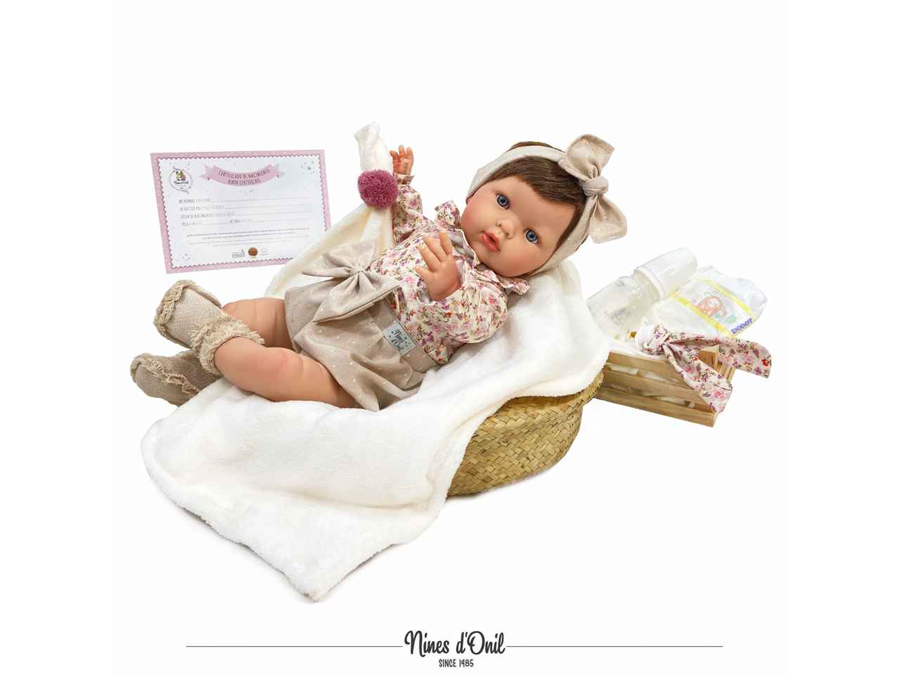 bambola tita newborn rosa 9962