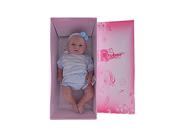 Bambola c/diadema azzurro00004451