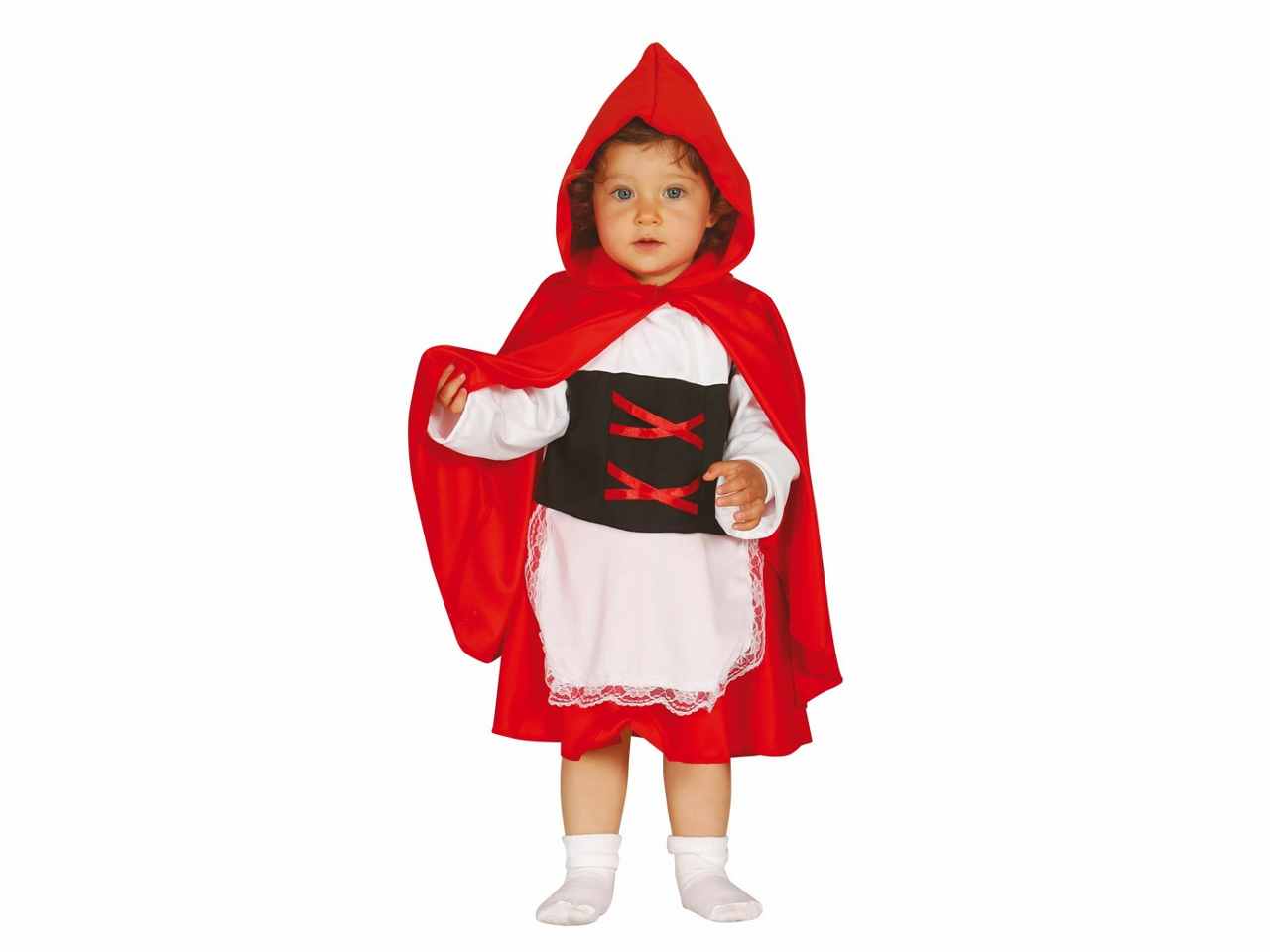 Costume da cappuccetto rosso neonata baby taglia 1 anno