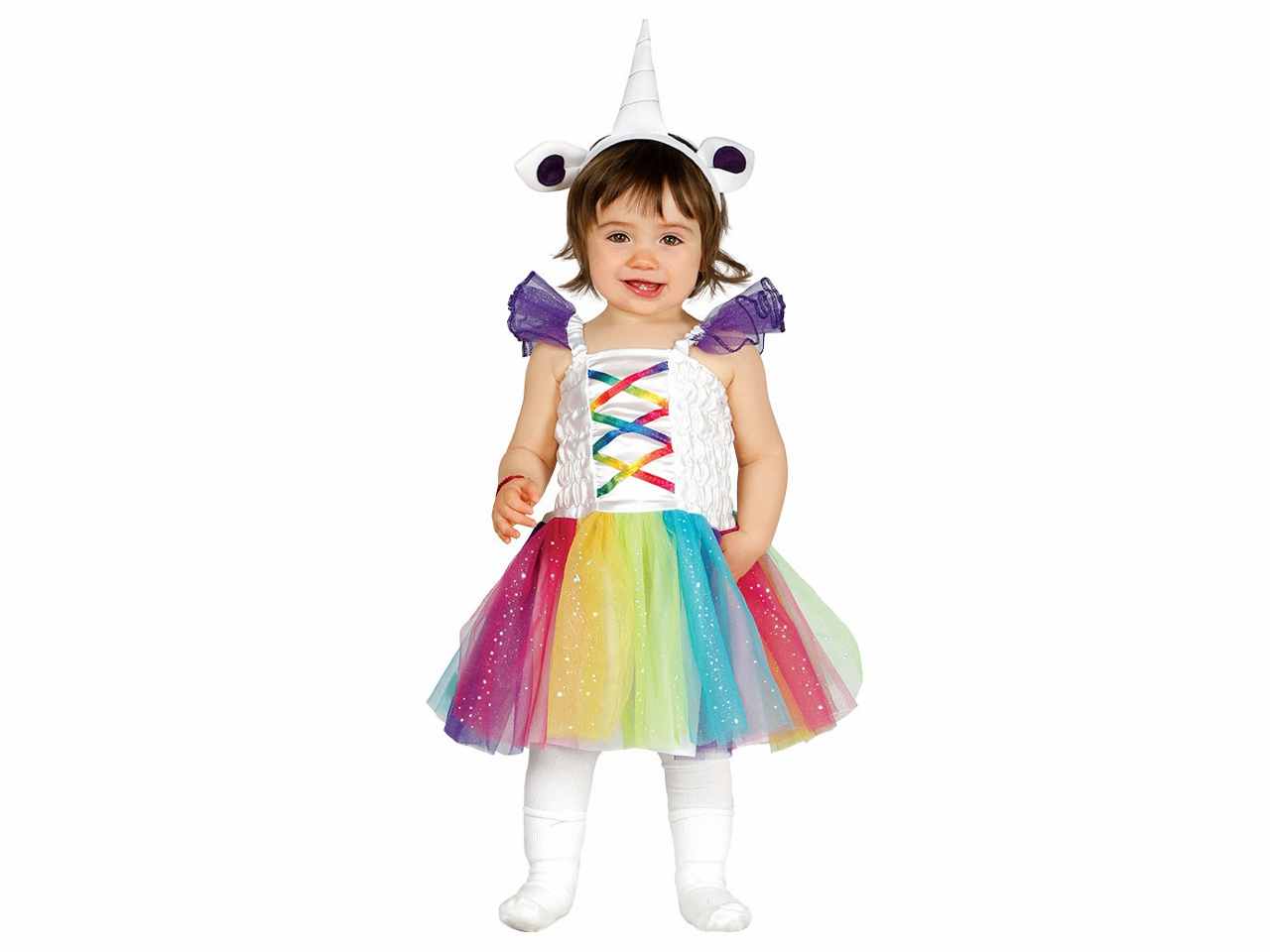 Costume da unicorno bimba per travestimento cosplay taglia 1 anno