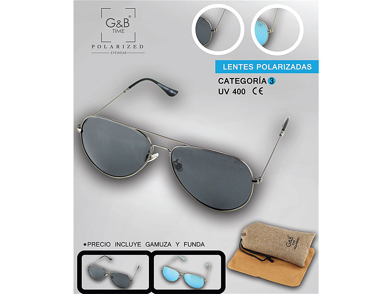 Occhiali pol. time unisx oval gbt-54176