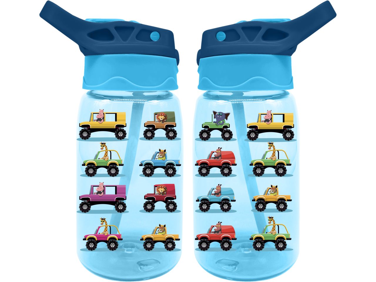 Borraccia new tritan 500 ml cars