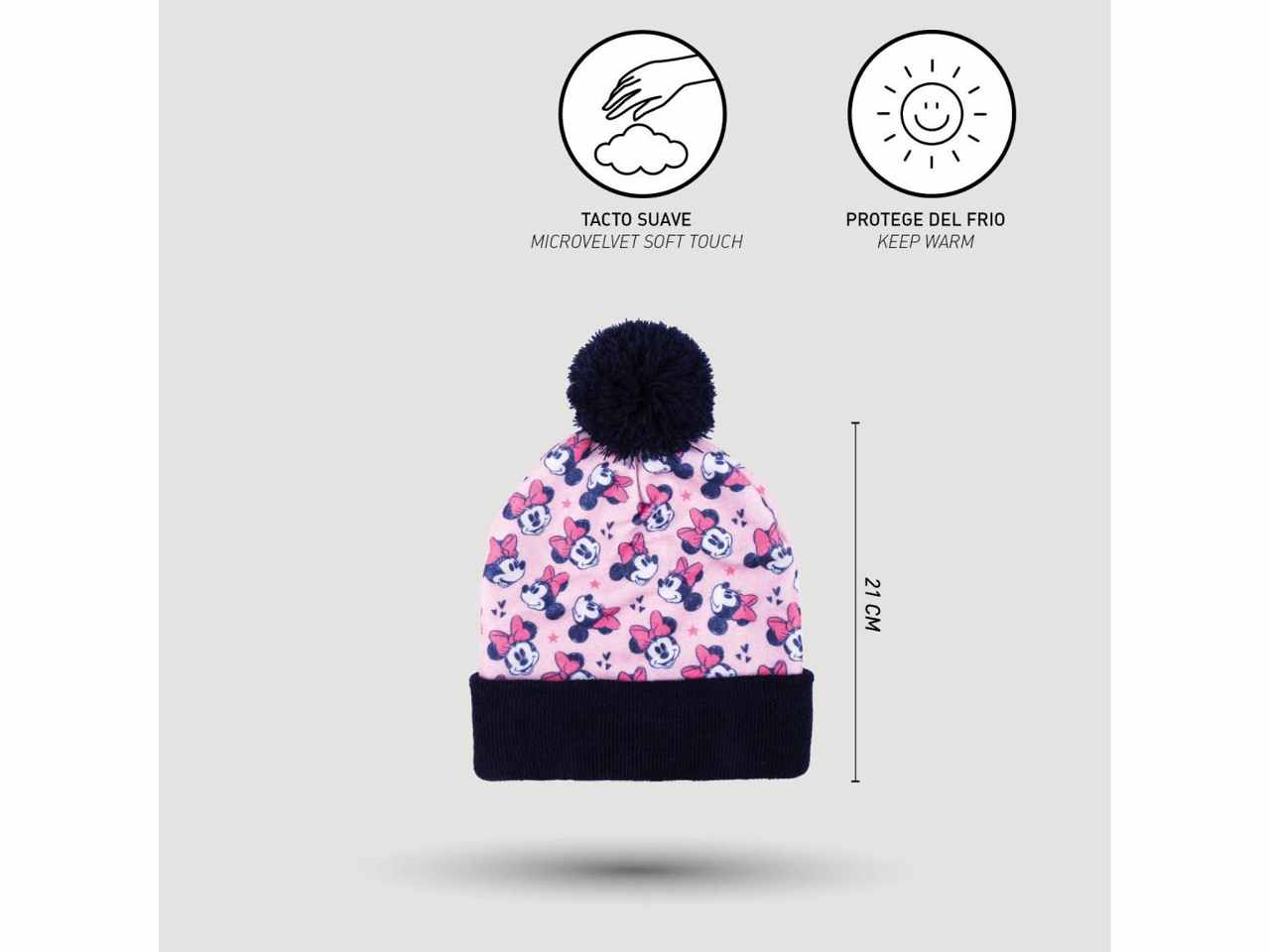 Minnie cappello con guanti