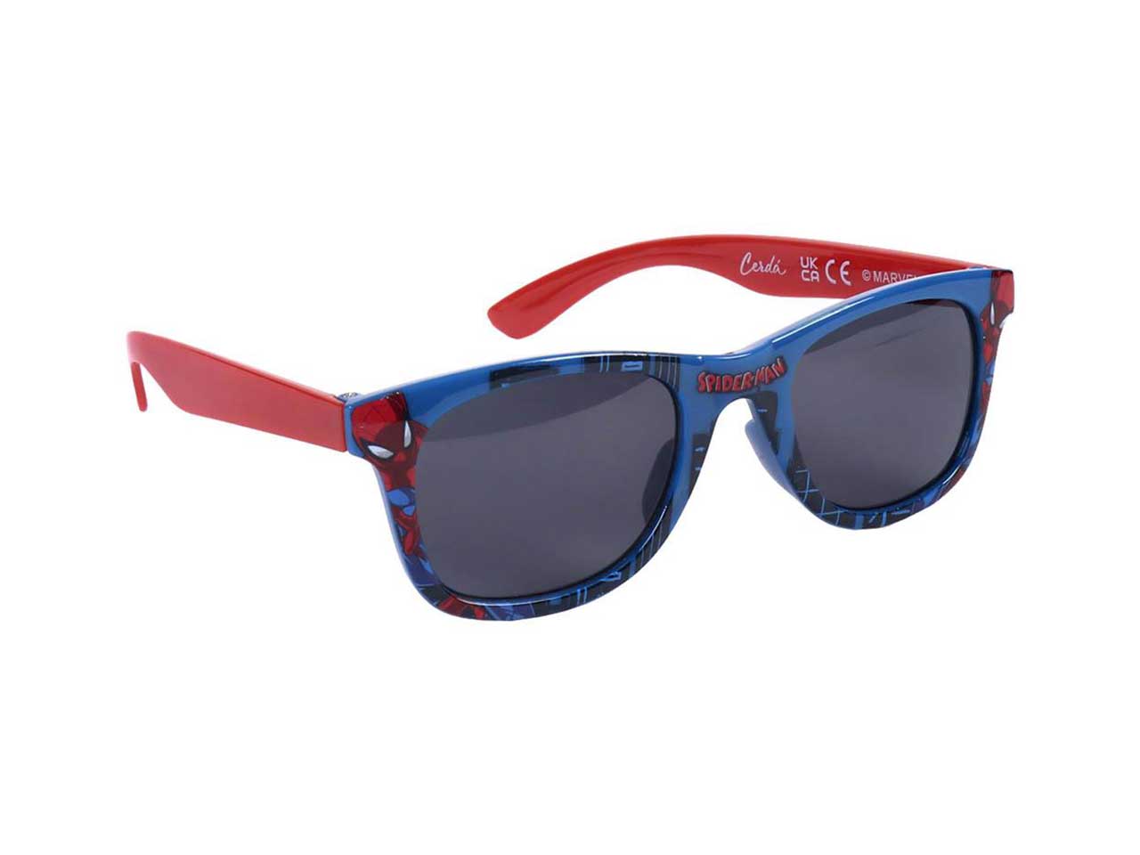 Spiderman cappello con visiera e occhiali da sole