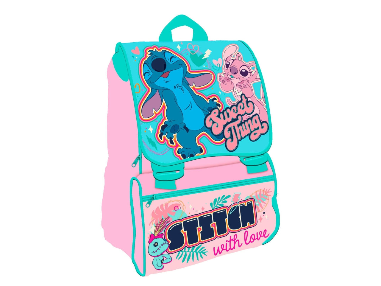 Stitch zaino estensibile per bambina