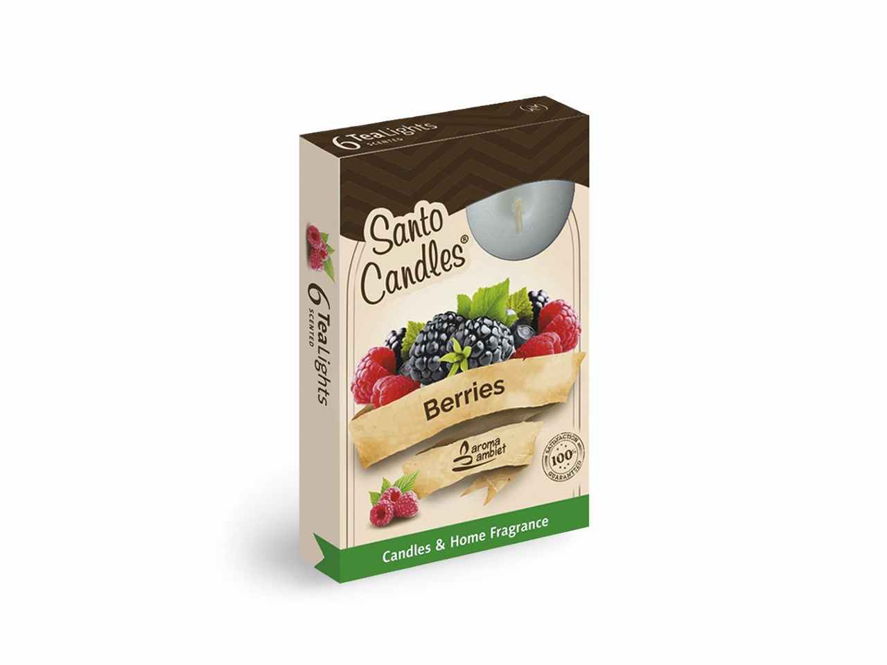 T-light 6pz berries